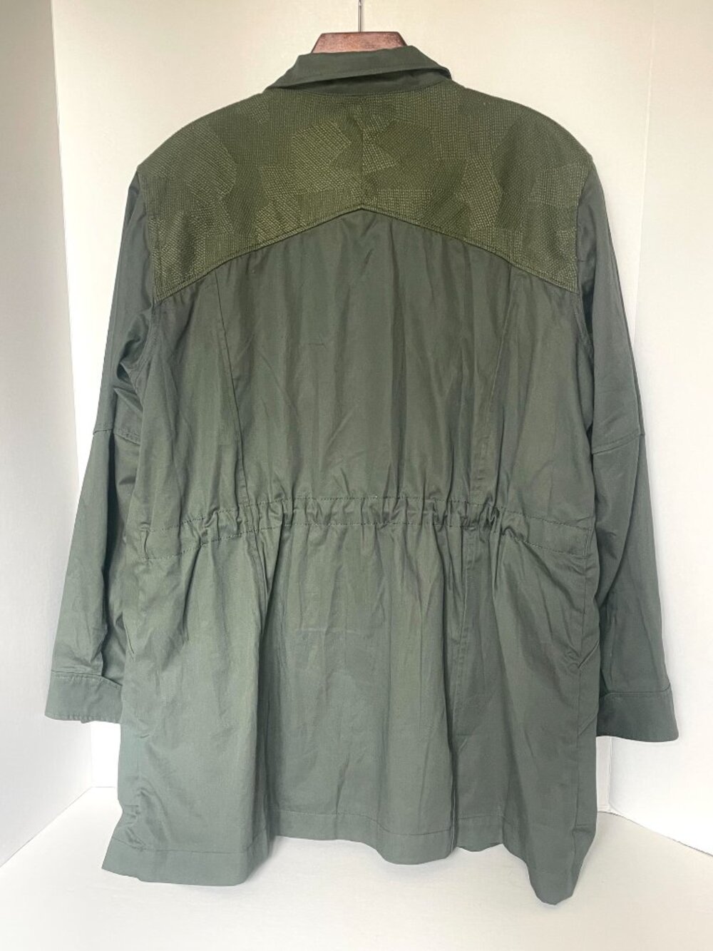 G-Star RAW Deline PST Green Cotton Field Jacket Women’s Large - Picture 7 of 16